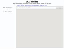 Tablet Screenshot of cruzalinhas.com